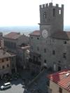 Cortona medieval city center